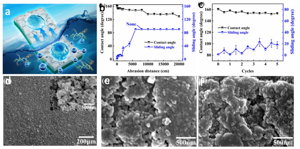 東南大學(xué)張友法團隊在超疏水涂層領(lǐng)域取得系列進展