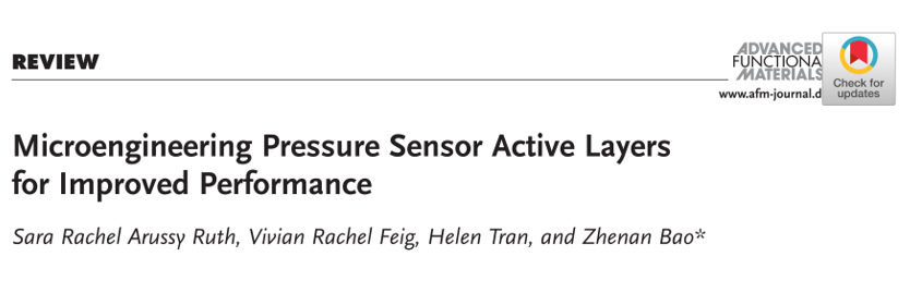 斯坦福大學(xué)鮑哲南院士《AFM》綜述：教你如何設(shè)計(jì)壓力傳感器的微結(jié)構(gòu)
