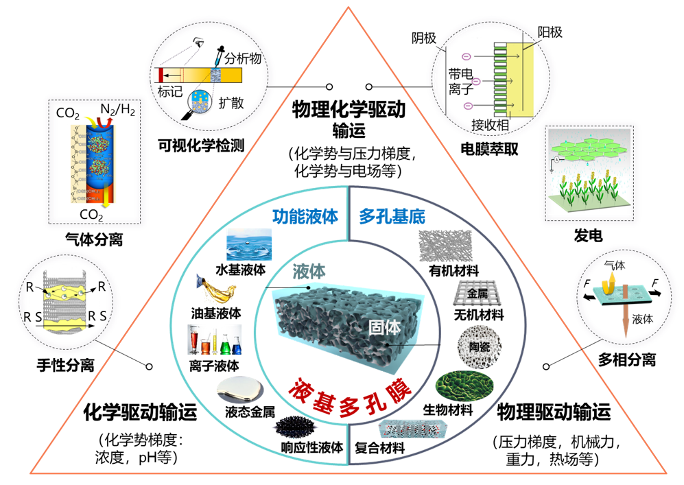 廈門大學侯旭課題組綜述：液基多孔膜，微納孔道藏世界，液體門控通乾坤！