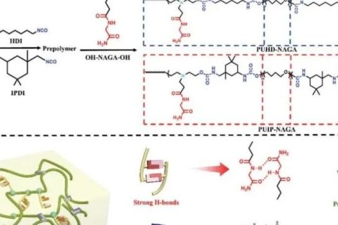 天津大學劉文廣教授、楊建海副教授團隊《AFM》：基于多重氫鍵擴鏈劑的自愈合聚氨酯：從超剛性彈性體到無溶劑型熱熔膠和AIE熒光涂層