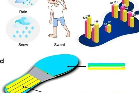 這只“鞋墊”不簡單，登上《ACS Nano》！三校聯(lián)合開發(fā)出不怕潮濕、可發(fā)電的智能鞋墊