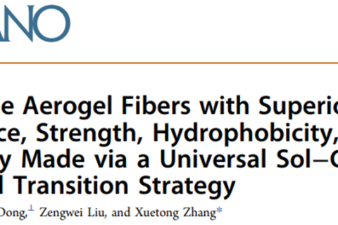 阻燃、強韌、超疏水的聚酰亞胺氣凝膠纖維實現(xiàn)超低溫/高溫隔熱！